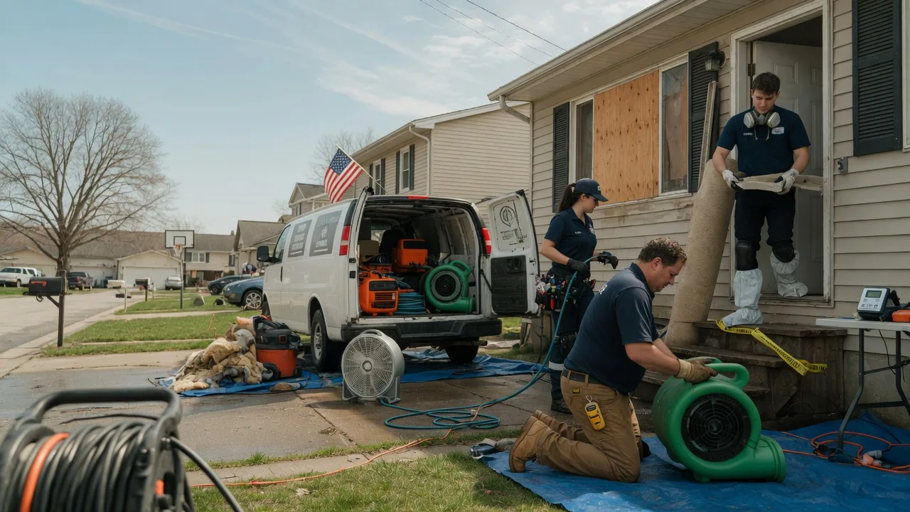 Water Damage Restoration in Tennessee, IL near me